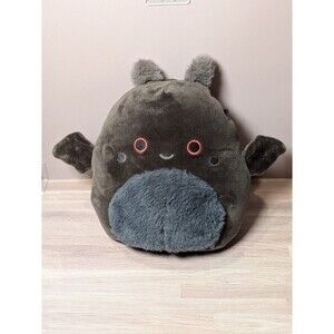 Squishmallow PERKIN THE MOTHMAN 8" Hot Topic Exclusive Authentic EUC Whimsigoth